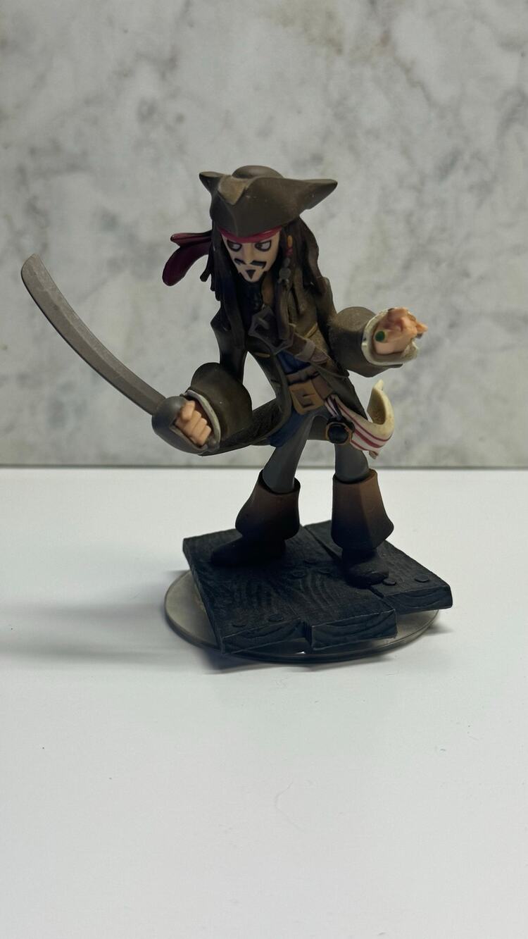 Disney Infinity 1.0 Captain Jack Sparrow Figure Pirates of the Caribbean (Loose)